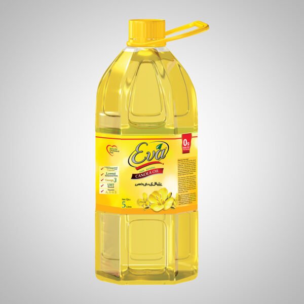 Eva Canola Oil 5 Litre Pet Bottle