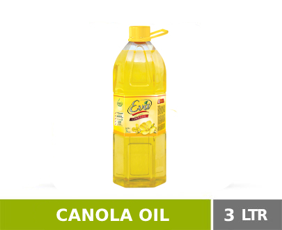 Eva Canola Oil 3 Litre Pet Bottle – Eva