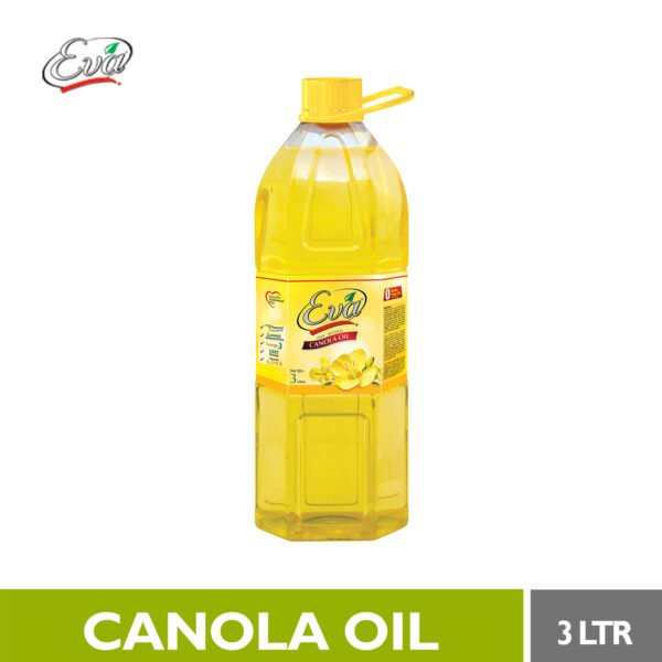 Eva Canola Oil 3 Litre Pet Bottle