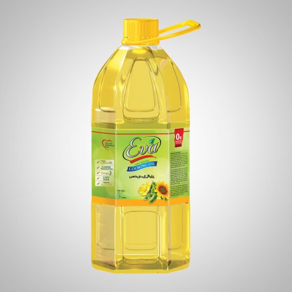 Eva Cooking Oil 5 Litre Pet Bottle