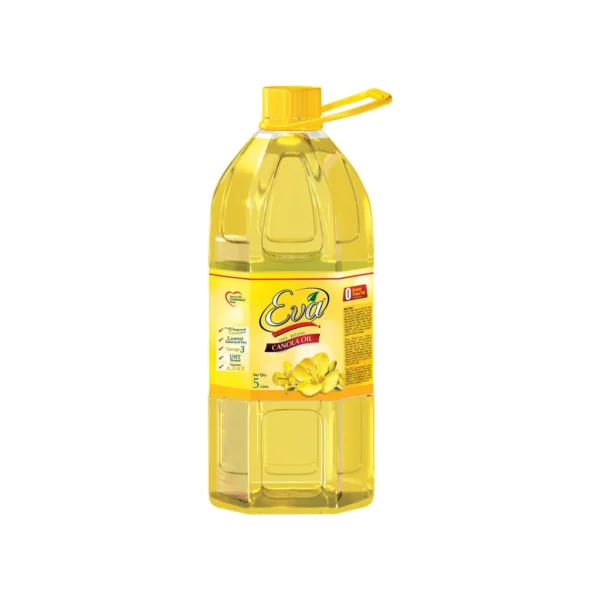 Eva Canola Oil 5 Litre Pet Bottle