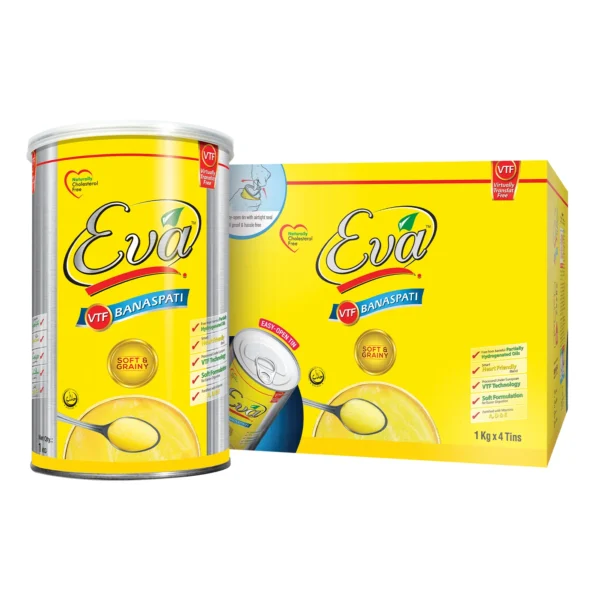 EVA VTF Banaspati 1 Kg X 4 tin - Easy Open Pack