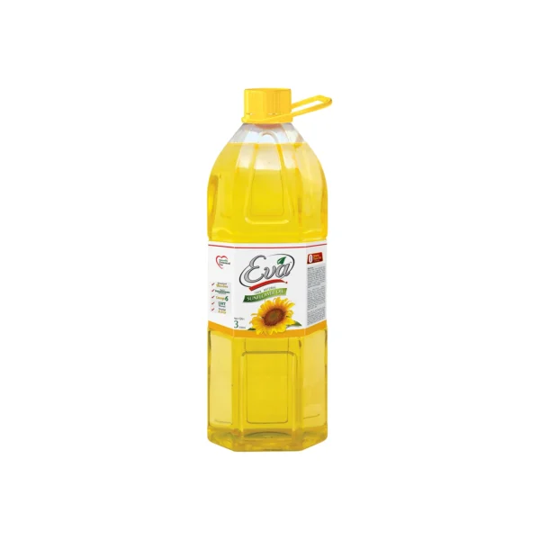 Eva Sunflower Oil 3 Litre Pet Bottle