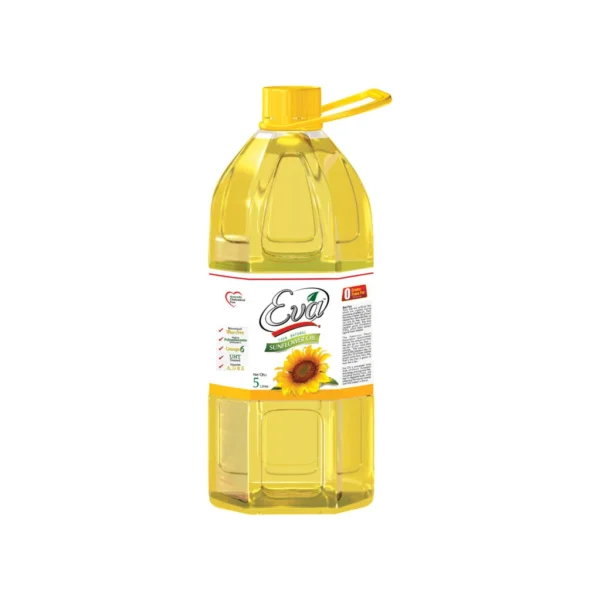Eva Sunflower Oil 5 Litre Pet Bottle