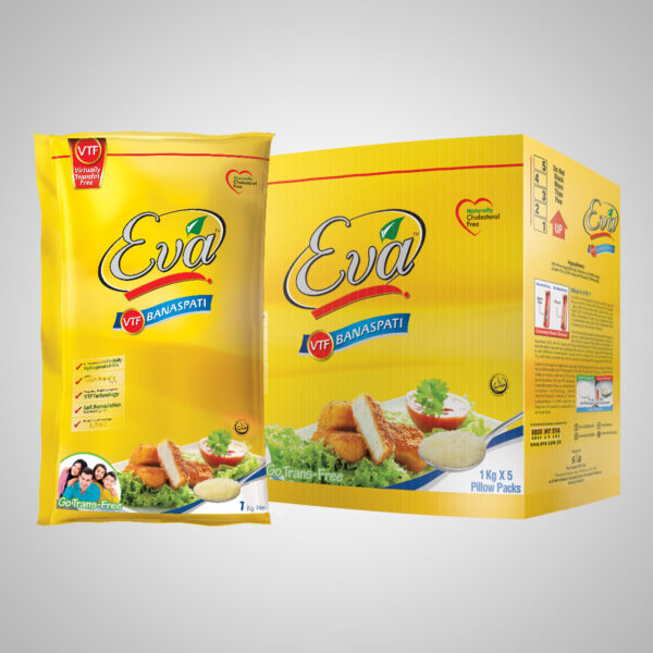 Eva VTF Banaspati Pouch 1 kgx5 Carton